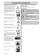 Preview for 106 page of McCulloch M40-110 CLASSIC Operator'S Manual