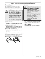 Preview for 109 page of McCulloch M40-110 CLASSIC Operator'S Manual