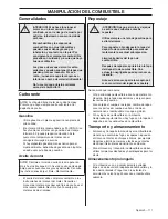 Preview for 111 page of McCulloch M40-110 CLASSIC Operator'S Manual