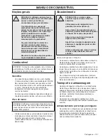 Preview for 137 page of McCulloch M40-110 CLASSIC Operator'S Manual