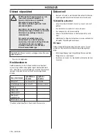 Preview for 206 page of McCulloch M40-110 CLASSIC Operator'S Manual