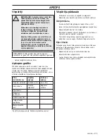 Preview for 219 page of McCulloch M40-110 CLASSIC Operator'S Manual