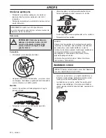 Preview for 220 page of McCulloch M40-110 CLASSIC Operator'S Manual