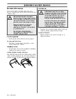 Preview for 226 page of McCulloch M40-110 CLASSIC Operator'S Manual