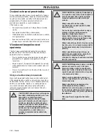 Preview for 242 page of McCulloch M40-110 CLASSIC Operator'S Manual