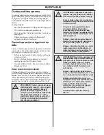 Preview for 255 page of McCulloch M40-110 CLASSIC Operator'S Manual