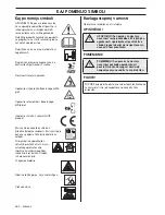 Preview for 262 page of McCulloch M40-110 CLASSIC Operator'S Manual