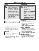 Preview for 267 page of McCulloch M40-110 CLASSIC Operator'S Manual