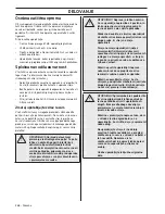 Preview for 268 page of McCulloch M40-110 CLASSIC Operator'S Manual