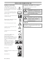 Preview for 288 page of McCulloch M40-110 CLASSIC Operator'S Manual