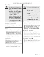 Preview for 293 page of McCulloch M40-110 CLASSIC Operator'S Manual