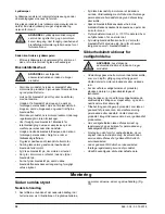 Preview for 50 page of McCulloch M40-120 CLASSIC Operator'S Manual