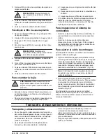 Preview for 97 page of McCulloch M40-120 CLASSIC Operator'S Manual