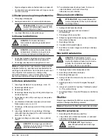 Preview for 109 page of McCulloch M40-120 CLASSIC Operator'S Manual