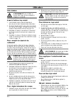 Preview for 134 page of McCulloch M40-120 CLASSIC Operator'S Manual