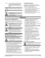 Preview for 157 page of McCulloch M40-120 CLASSIC Operator'S Manual