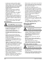 Preview for 158 page of McCulloch M40-120 CLASSIC Operator'S Manual