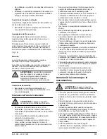 Preview for 173 page of McCulloch M40-120 CLASSIC Operator'S Manual