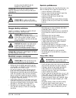 Preview for 185 page of McCulloch M40-120 CLASSIC Operator'S Manual