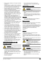 Preview for 201 page of McCulloch M40-125 CLASSIC+ Operator'S Manual