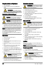 Preview for 290 page of McCulloch M40-125 CLASSIC+ Operator'S Manual