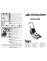 McCulloch M4553CM Instruction Manual preview