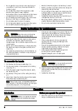 Preview for 8 page of McCulloch M46-120M CLASSIC Operator'S Manual