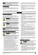 Preview for 47 page of McCulloch M46-120M CLASSIC Operator'S Manual