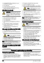 Preview for 178 page of McCulloch M46-120M CLASSIC Operator'S Manual