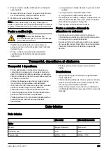 Preview for 211 page of McCulloch M46-120M CLASSIC Operator'S Manual