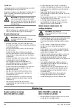 Preview for 48 page of McCulloch M46-120RE CLASSIC Operator'S Manual