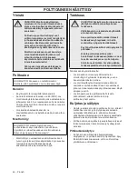 Preview for 33 page of McCulloch M46-125M Operator'S Manual