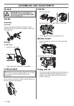 Preview for 6 page of McCulloch M46-140AWRX Operator'S Manual