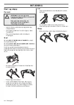 Preview for 62 page of McCulloch M46-140AWRX Operator'S Manual