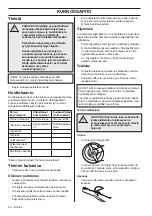 Preview for 50 page of McCulloch M46-160AWRPX Operator'S Manual