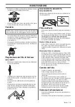 Preview for 103 page of McCulloch M46-160AWRPX Operator'S Manual