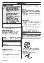 Preview for 182 page of McCulloch M46-160AWRPX Operator'S Manual