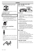 Preview for 222 page of McCulloch M46-160AWRPX Operator'S Manual