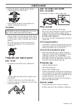 Preview for 261 page of McCulloch M46-160AWRPX Operator'S Manual