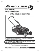 McCulloch M48A User Manual preview