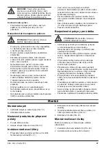 Preview for 27 page of McCulloch M51-120M CLASSIC Operator'S Manual