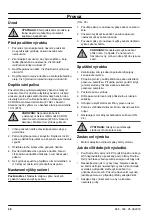 Preview for 28 page of McCulloch M51-120M CLASSIC Operator'S Manual