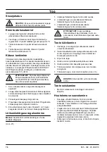 Preview for 76 page of McCulloch M51-120M CLASSIC Operator'S Manual