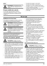 Preview for 119 page of McCulloch M51-120M CLASSIC Operator'S Manual