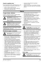 Preview for 129 page of McCulloch M51-120M CLASSIC Operator'S Manual