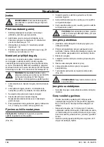 Preview for 132 page of McCulloch M51-120M CLASSIC Operator'S Manual