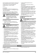 Preview for 149 page of McCulloch M51-120M CLASSIC Operator'S Manual