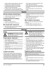 Preview for 169 page of McCulloch M51-120M CLASSIC Operator'S Manual