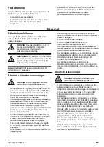 Preview for 225 page of McCulloch M51-120M CLASSIC Operator'S Manual