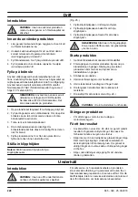 Preview for 228 page of McCulloch M51-120M CLASSIC Operator'S Manual